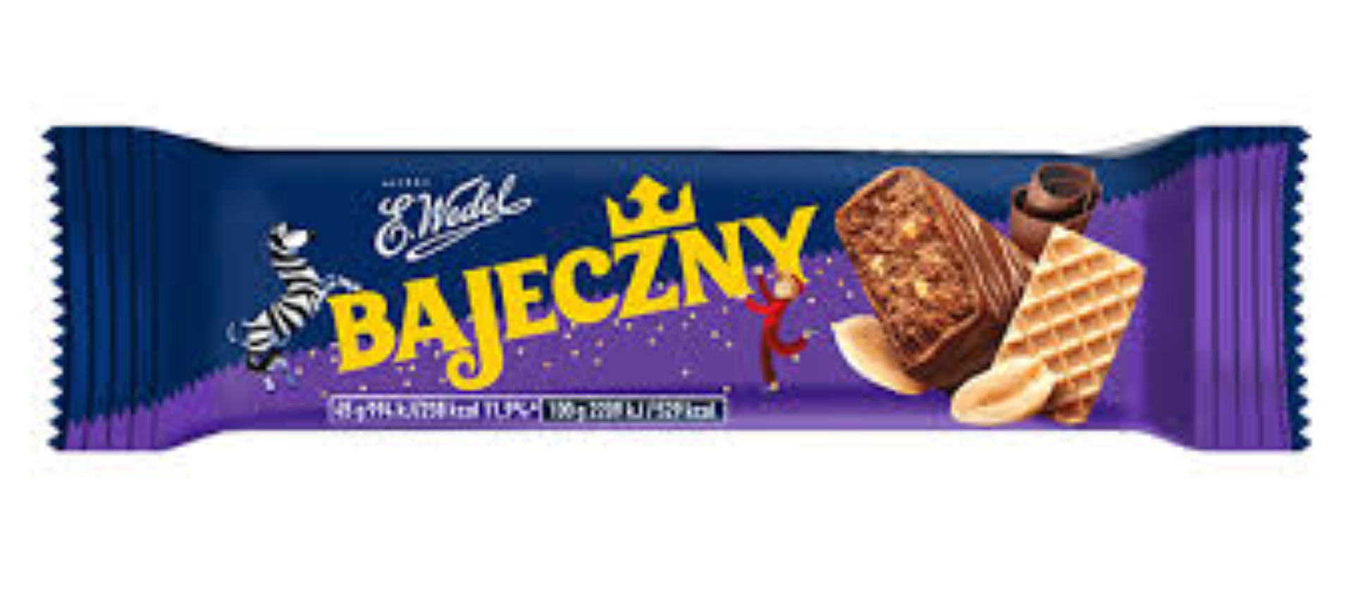 WEDEL BAJECZNY PEANUT WITH WAFER 45G